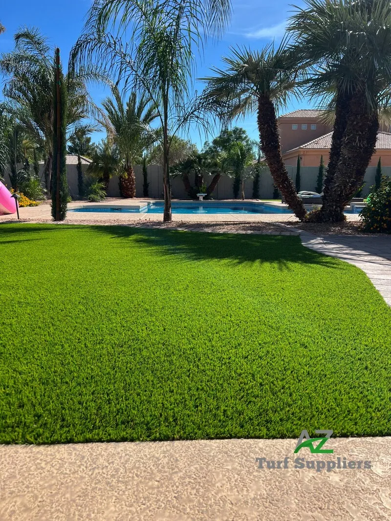 Contractor loading turf